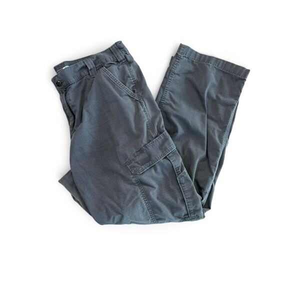 Carhartt Men's Relaxed Fit Gray Workwear Pants Straight Legged 38 x 32 - Picture 1 of 9